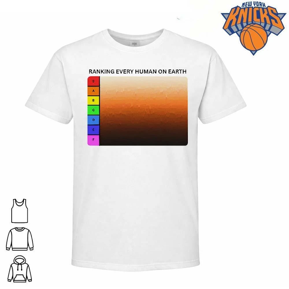 Ranking Every Human On Earth Skin Color Tier List Offensive Meme Shirt