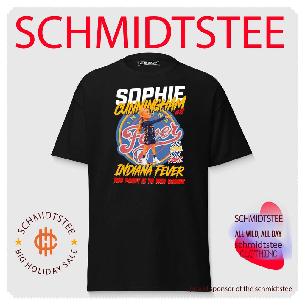 Indiana Fever Sophie Cunningham chibi the point is to win games shirt