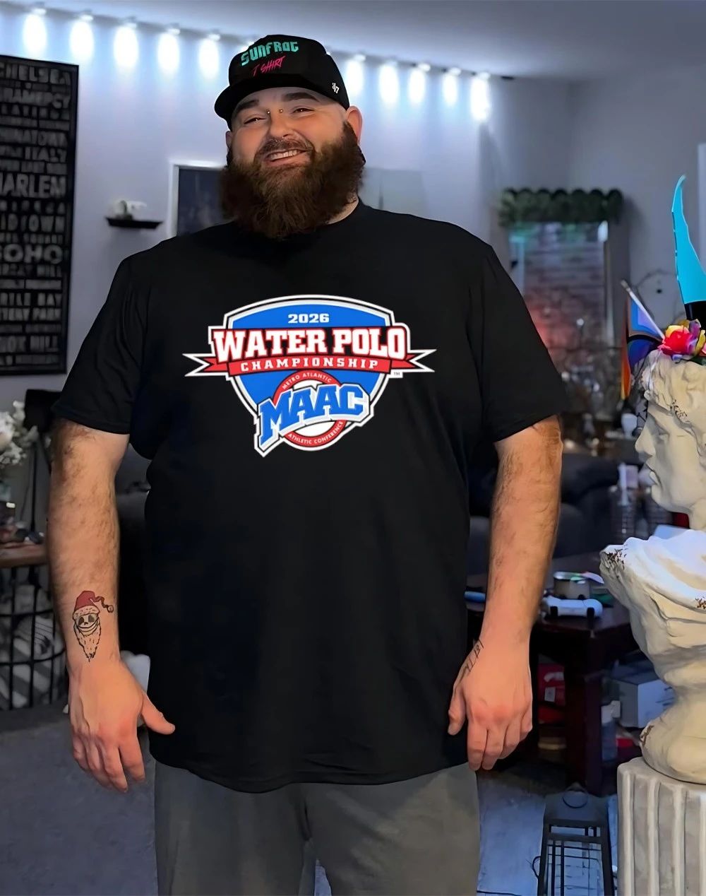 2026 MAAC Water Polo Championship logo shirt