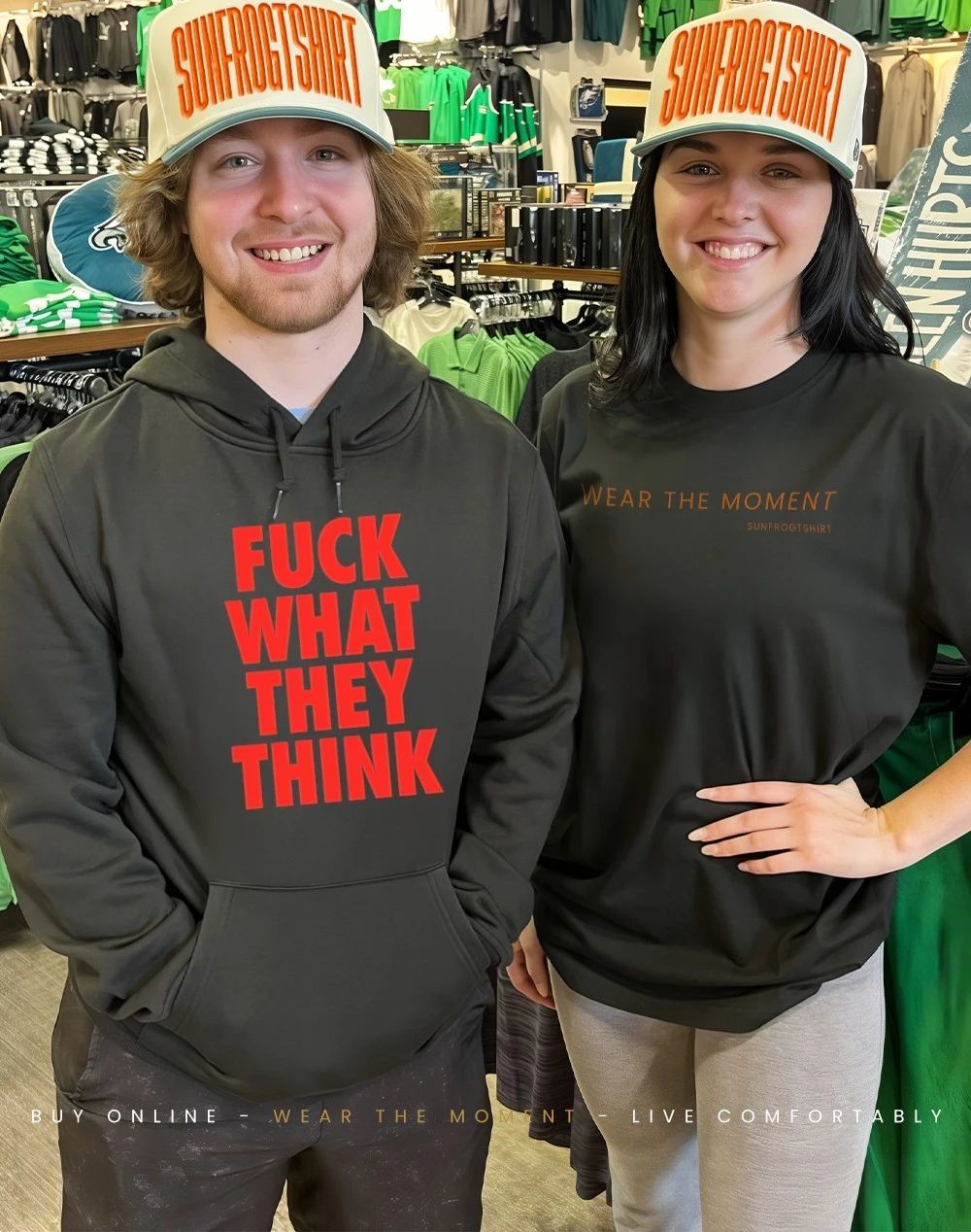 Fuck what they think shirt