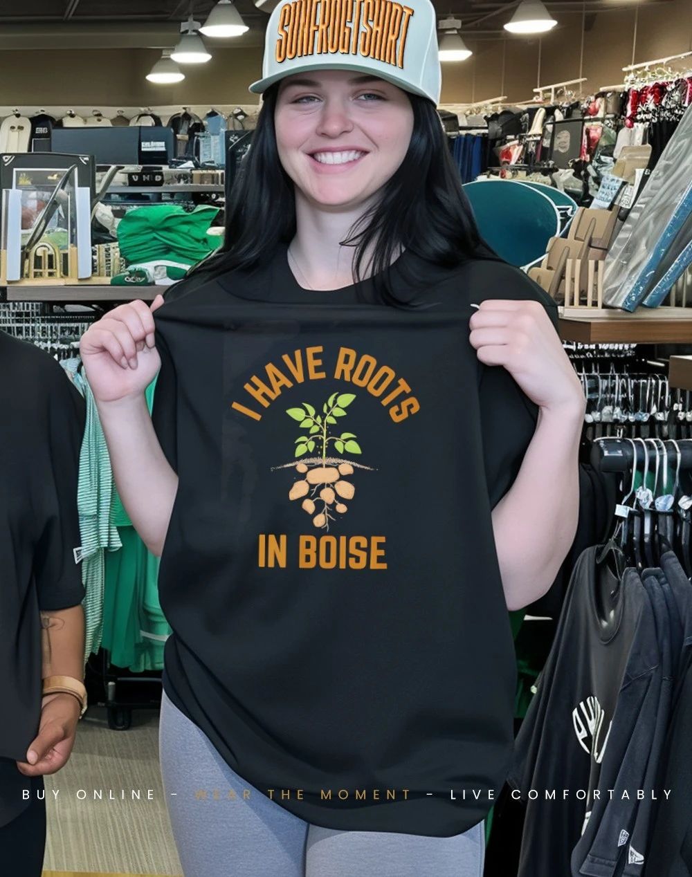 I Have Roots in Boise Philadelphia shirt