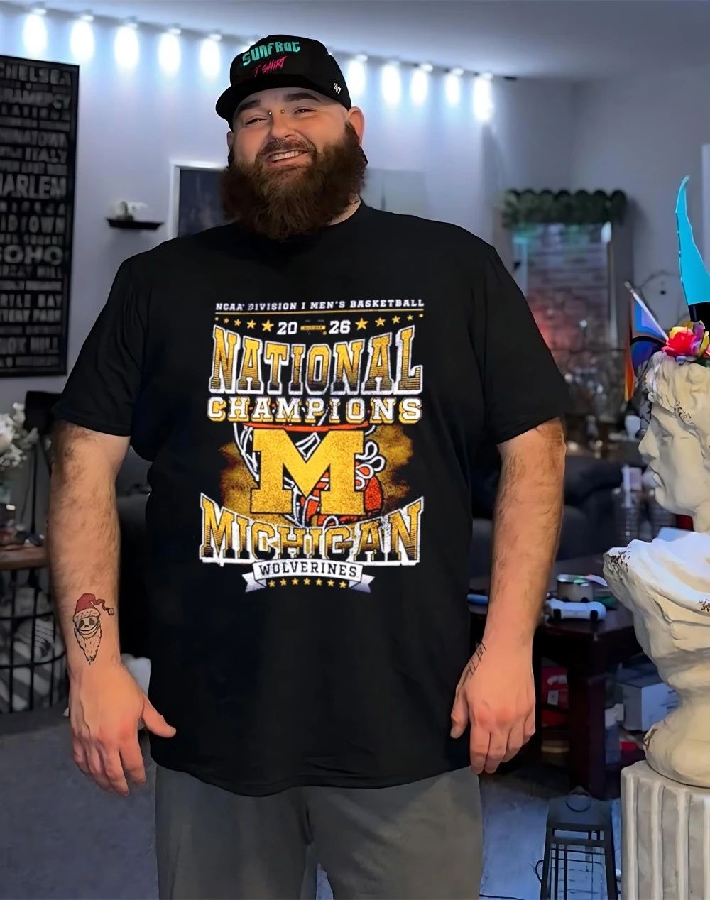 Michigan Wolverines 2026 Men’s Basketball National Champions Plus vintage shirt