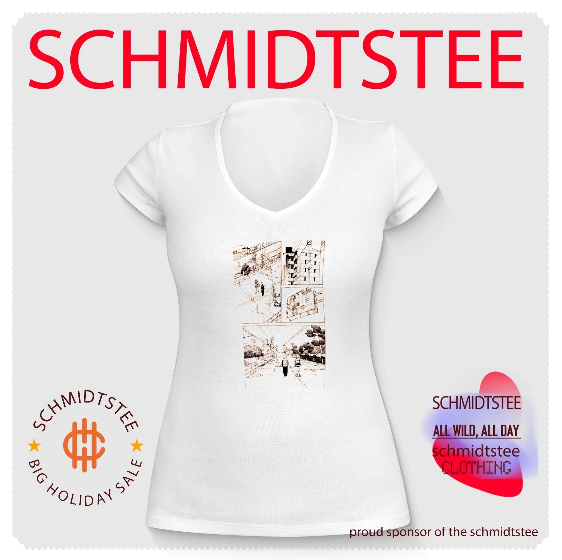 Anime Post-Apocalyptic Hachioji Station Scene shirt