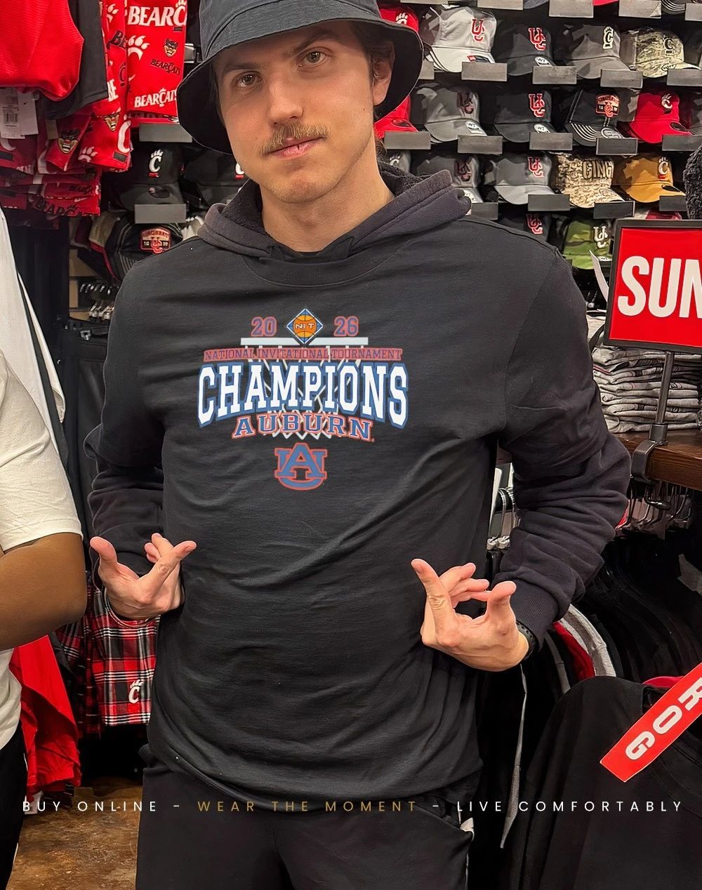 Auburn Tigers 2026 NIT Champions shirt
