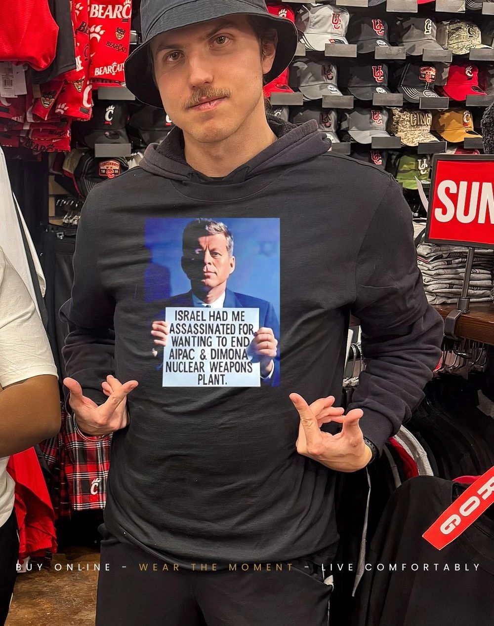 John F. Kennedy Israel Had Me Assassinated For Wanting To End Aipac shirt