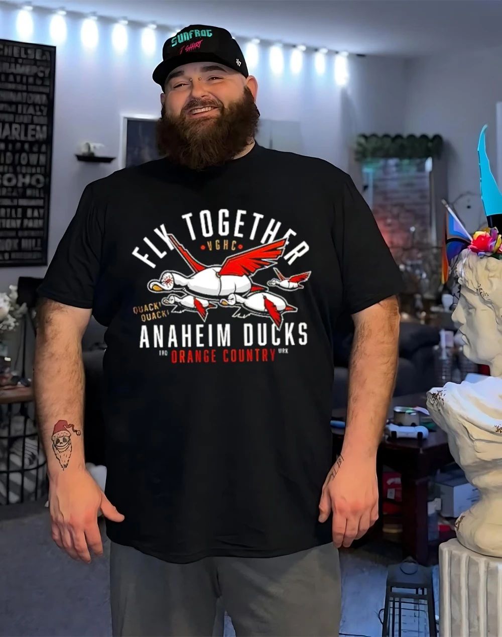 Anaheim Ducks Fly Together Orange Country 2026 shirt