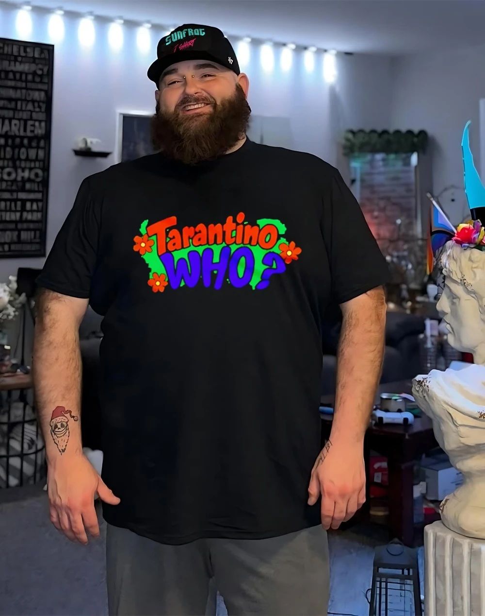 Tarantino Who Flower shirt