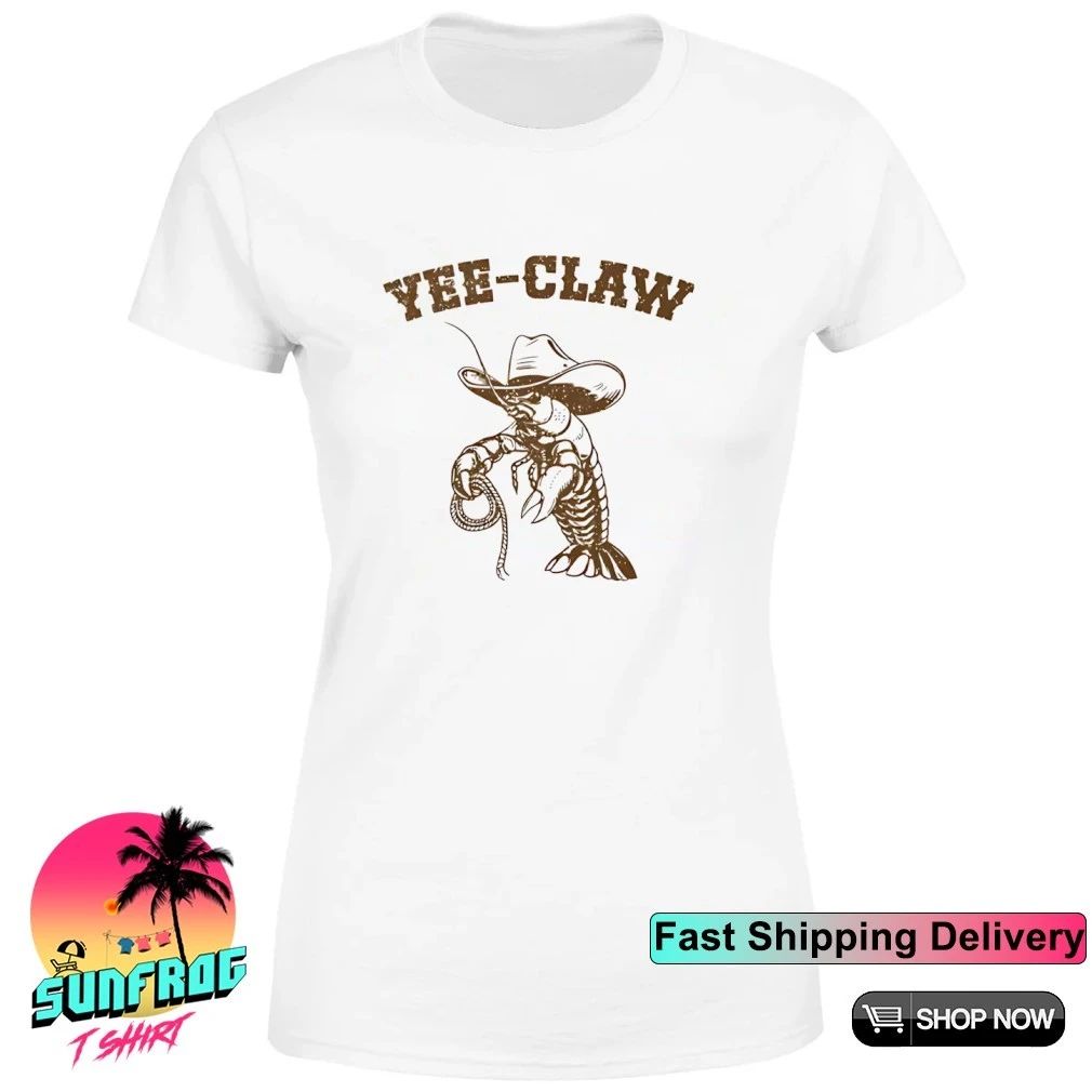 Yee Claw Crawfish Cowboy shirt