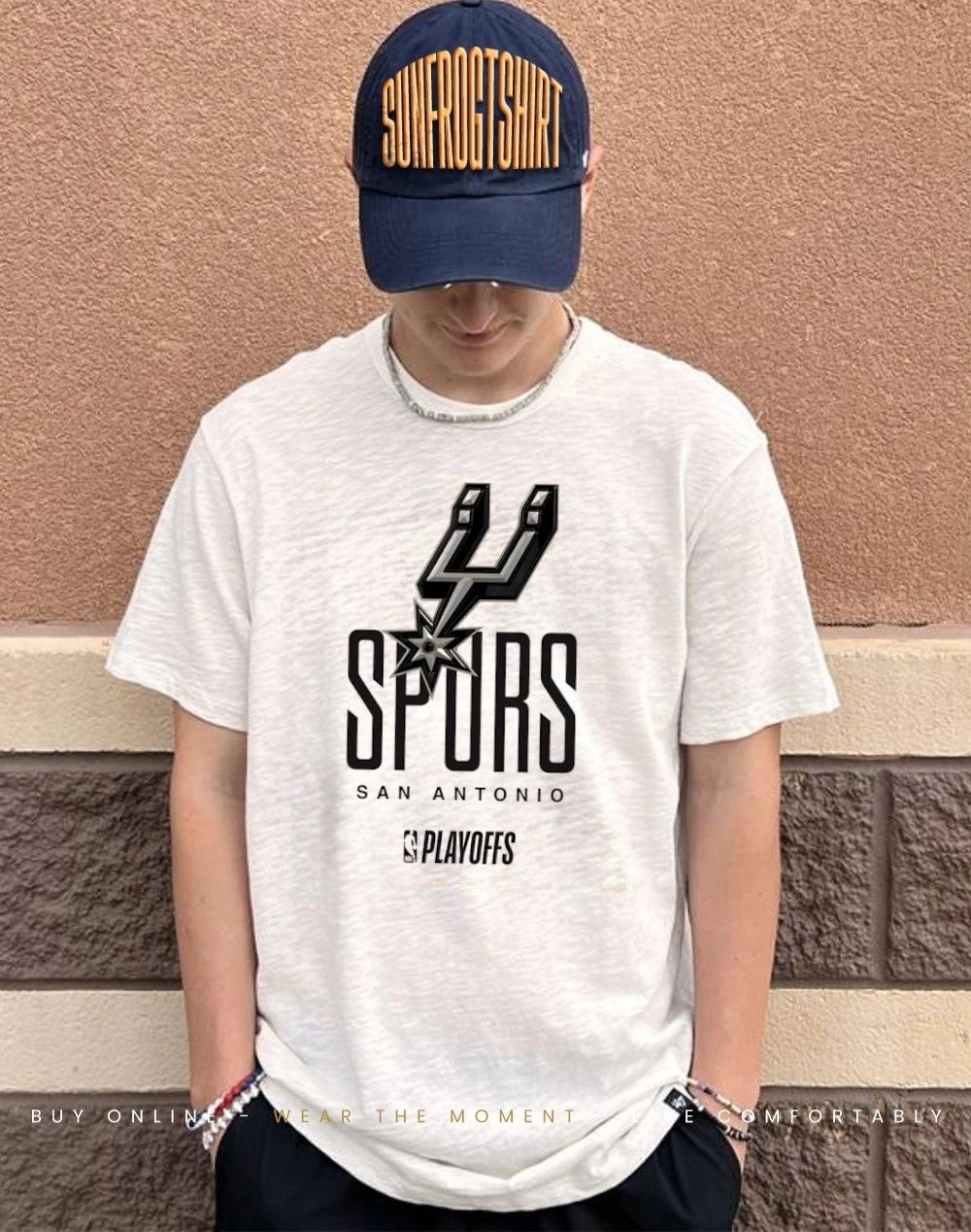 San Antonio Spurs 2026 NBA Playoff graphic shirt