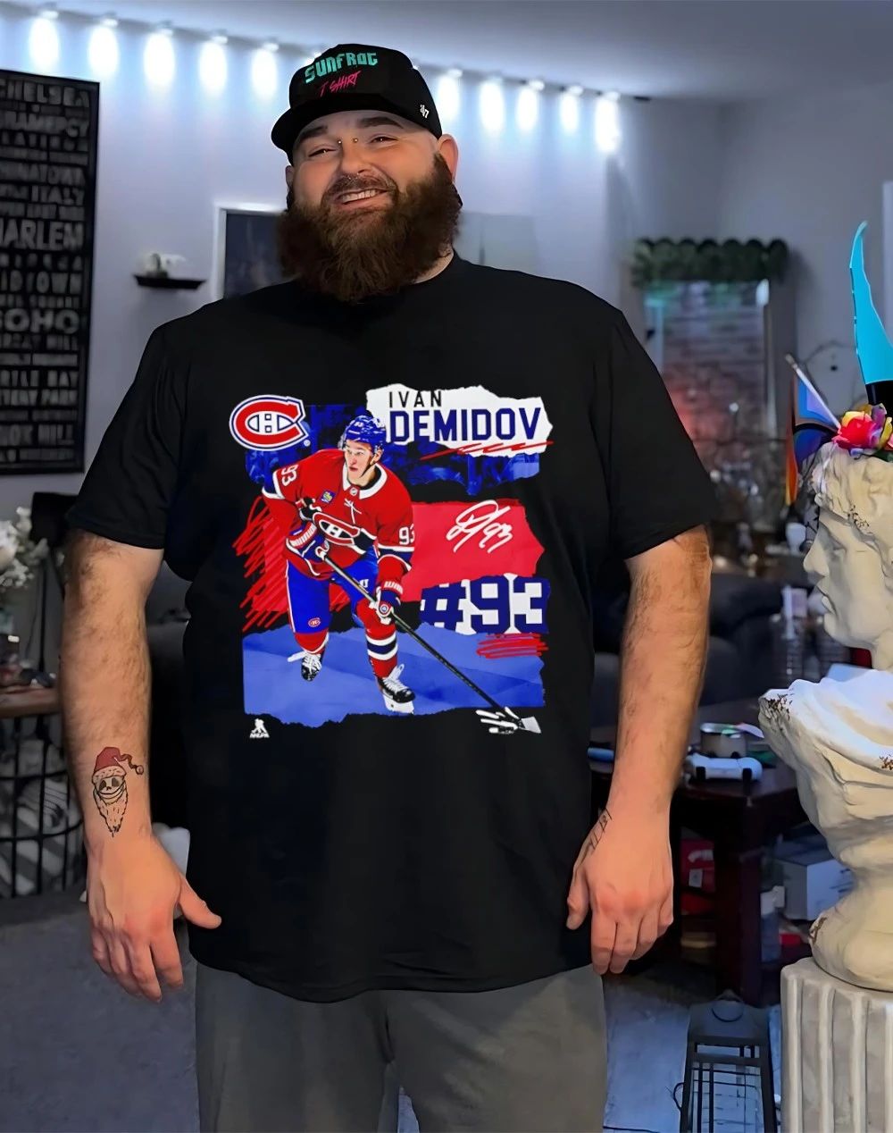 Montreal Canadiens Ivan Demidov Fresh Ice signature shirt