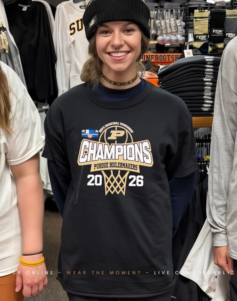 Purdue Boilermakers 2026 Big Ten Men’s Basketball Tournament Champions shirt