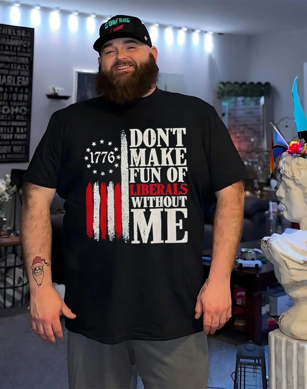 Jamal 1776 don’t make fun of liberty’s with me shirt
