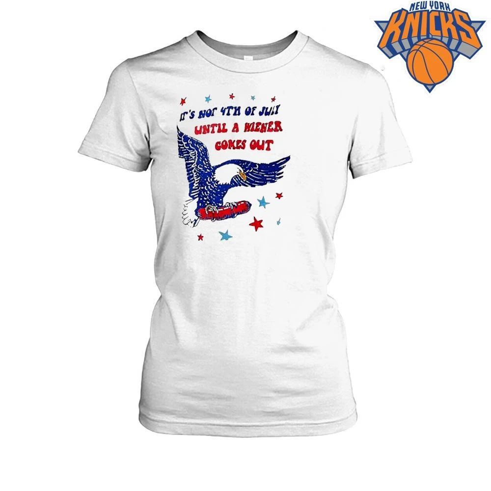 It’s Not 4th of July Until a Wiener Comes Out Bald Eagle shirt