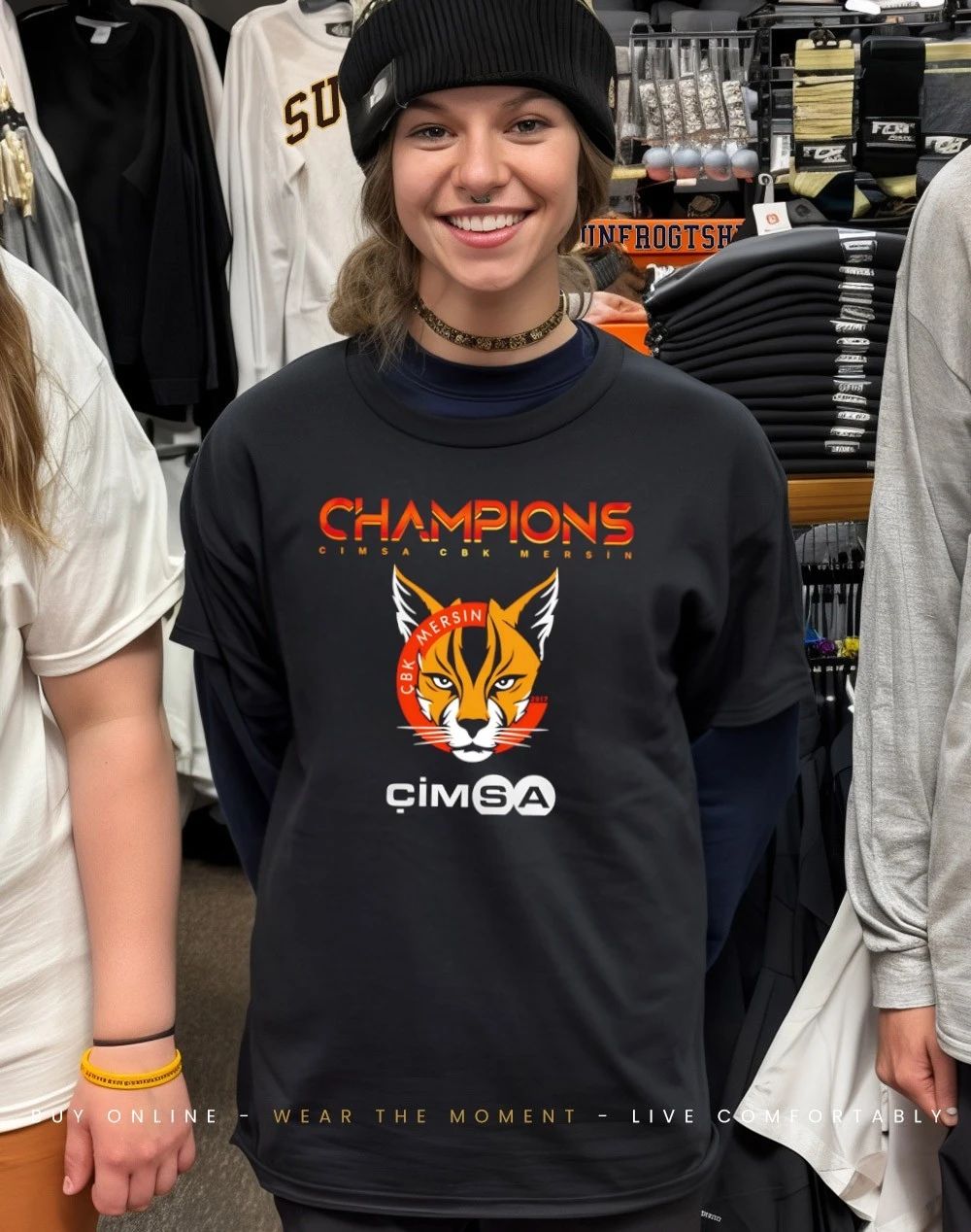 Cimsa CBK Mersin 2026 Euro Cup Women Champions shirt