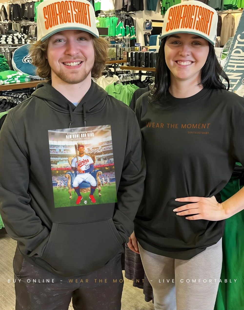 Byron Buxton is the New Home Run King of Target Field signature shirt