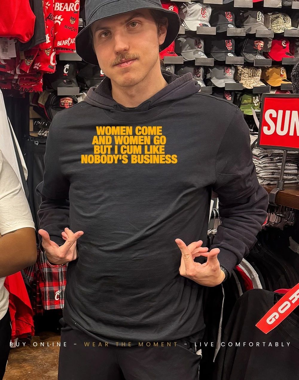 Women come and women go but I cum like nobody’s business shirt