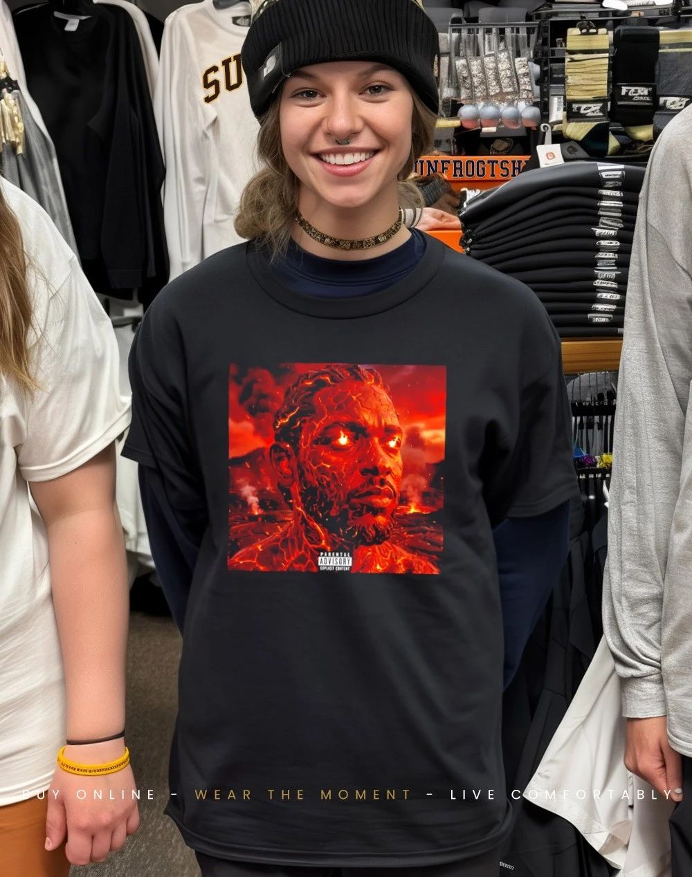 Kendrick Lamar Fireman Album Shirt