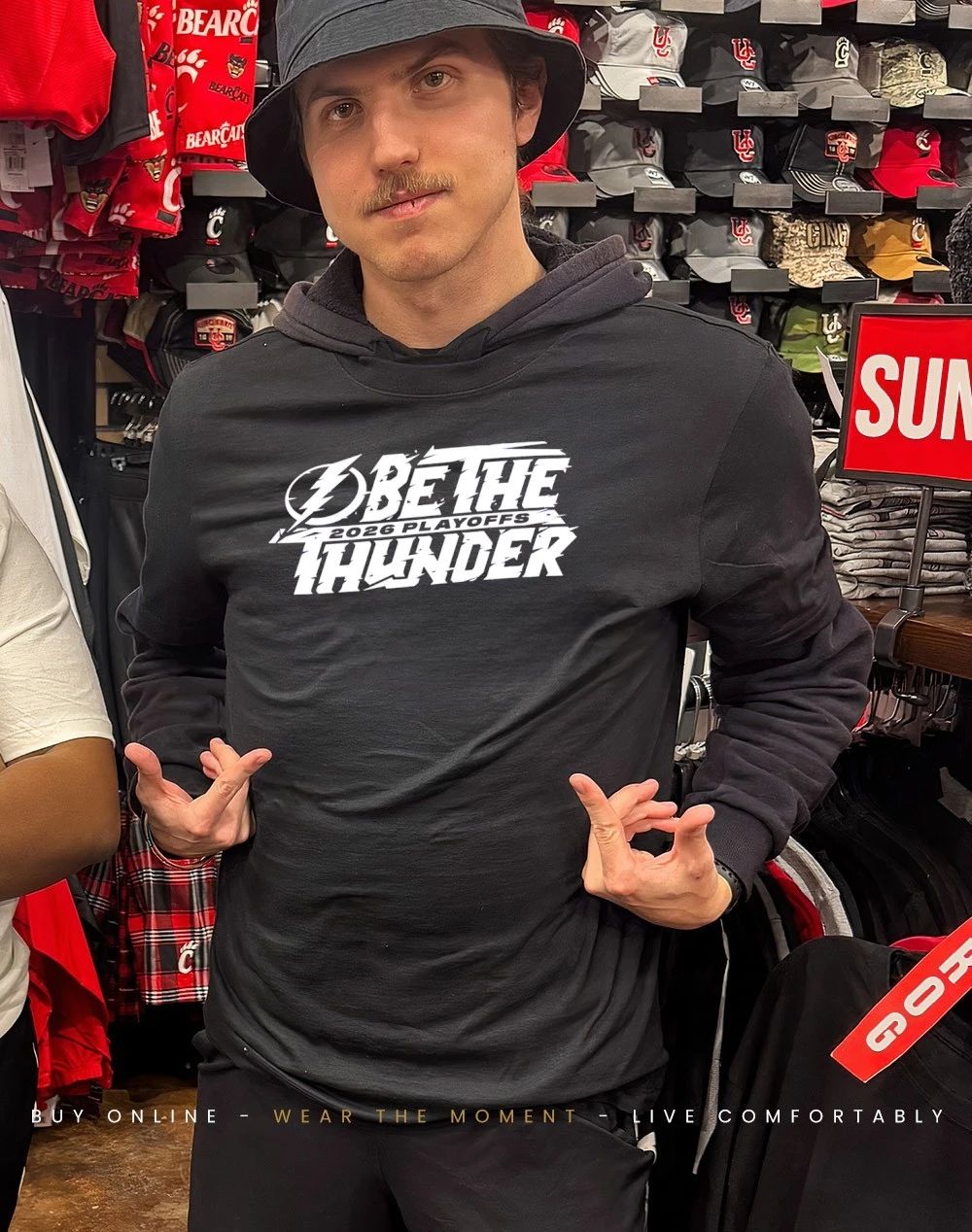 Tampa Bay Lightning 2026 Playoffs Be The Thunder shirt