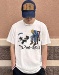 Van Gogh and Ikari Shinji evangogh shirt