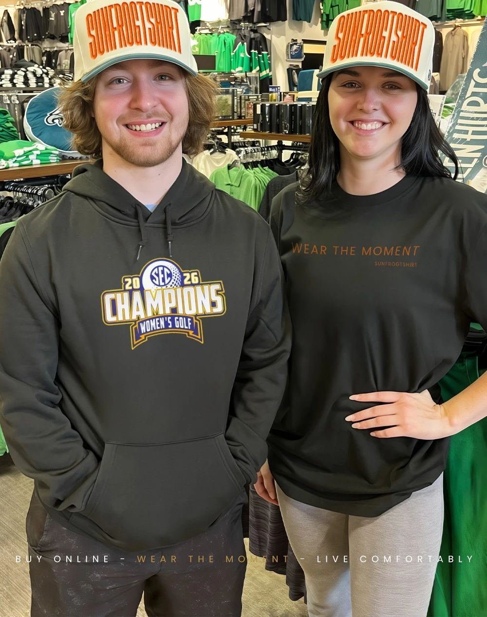 The First Time Tennessee Women’s Golf SEC Champions 2026 shirt