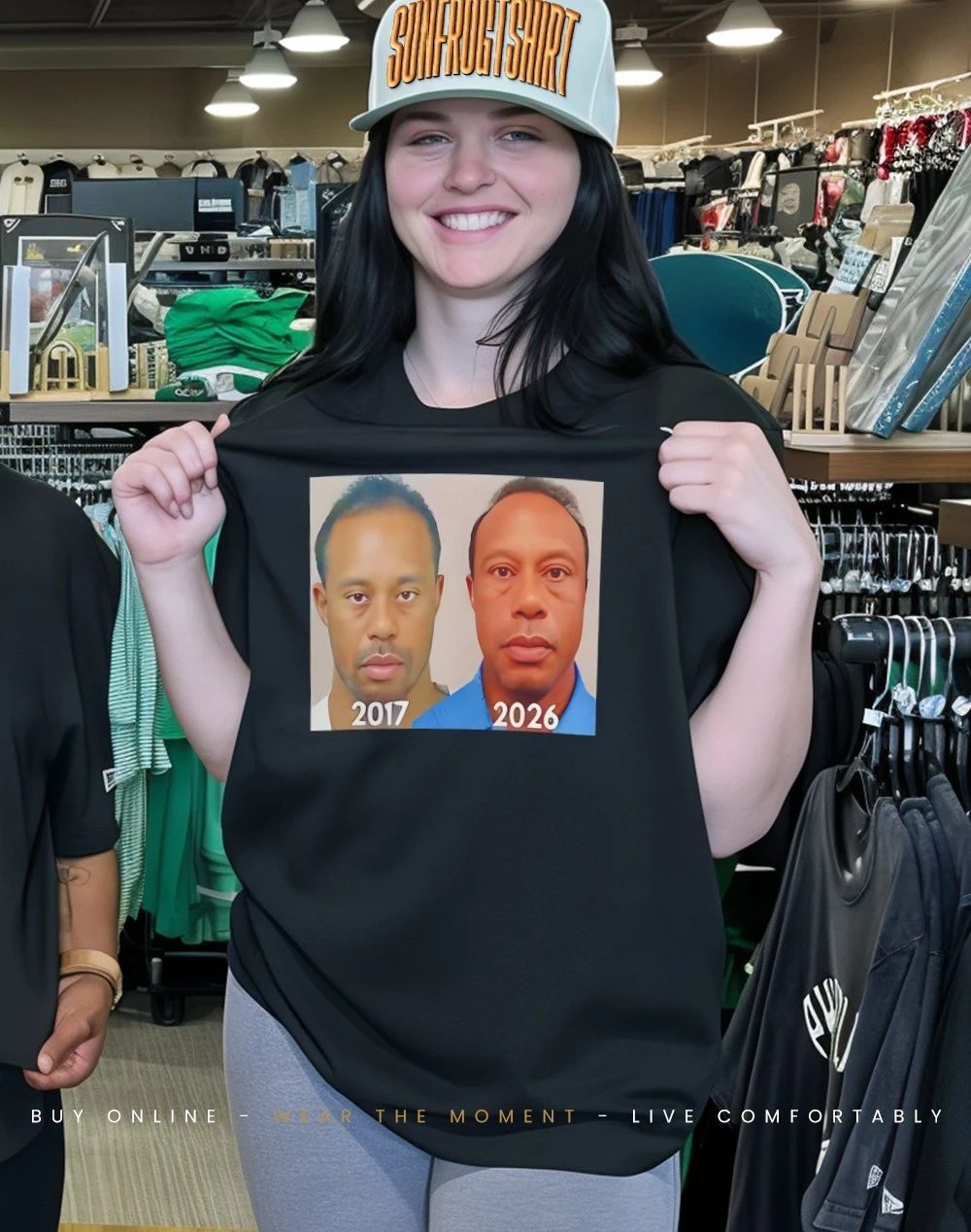 Tiger Woods Mugshot 2017 2026 shirt