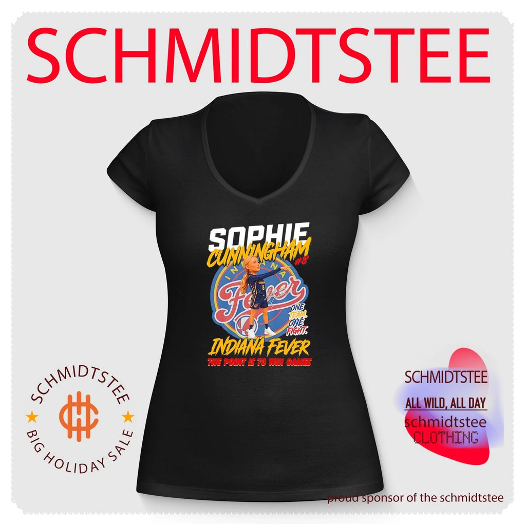 Indiana Fever Sophie Cunningham chibi the point is to win games shirt