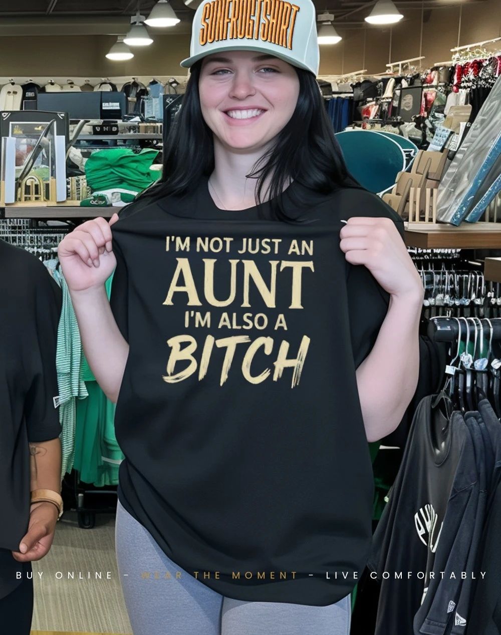 I’m not just an aunt I’m also a bitch humor shirt