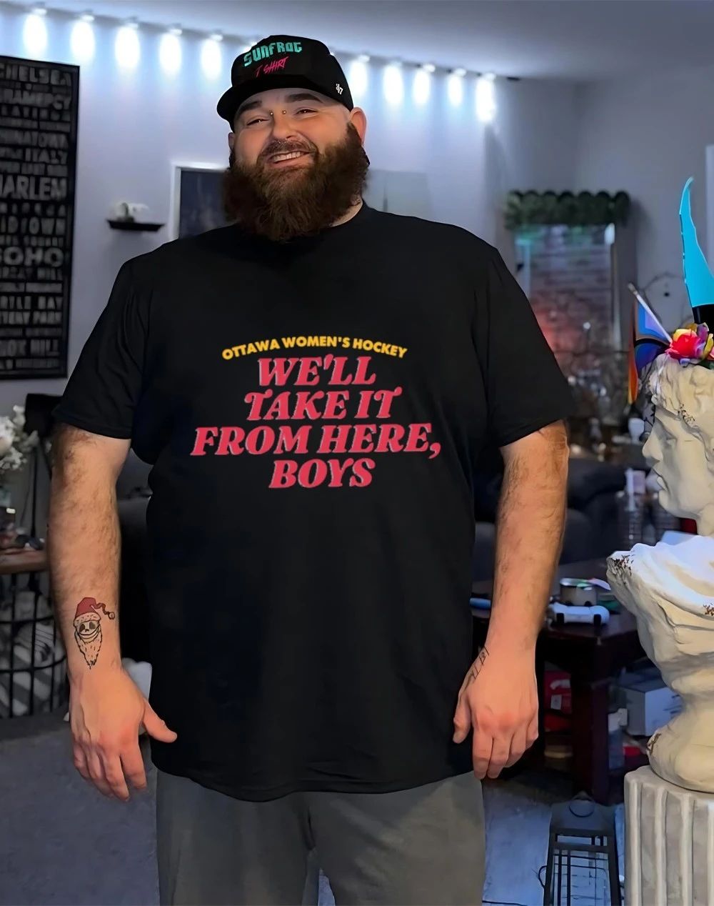 Ottawa women’s hockey we’ll take it from here boys shirt