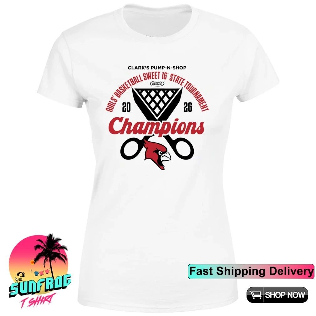 Clark’s Pump-N-Shop 2026 KHSAA Girls Basketball Sweet 16 State Tournament shirt