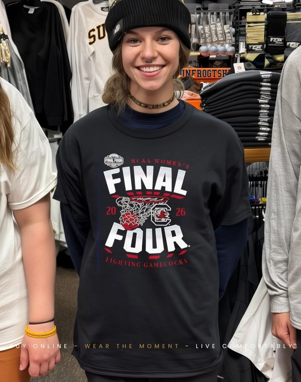 South Carolina Women’s Basketball 2026 NCAA Final Four Hoop shirt