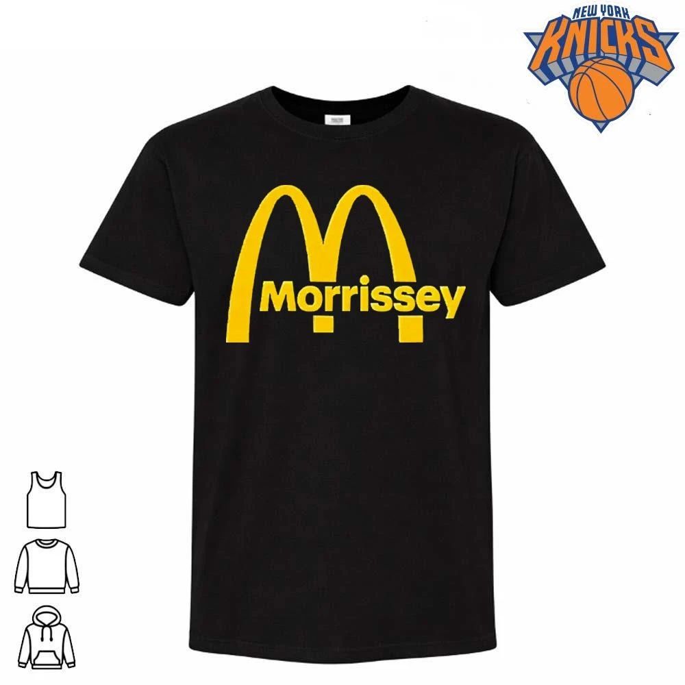 Morrissey McDonalds Golden Arches Logo Parody Smith Punk Rock Band shirt (1)