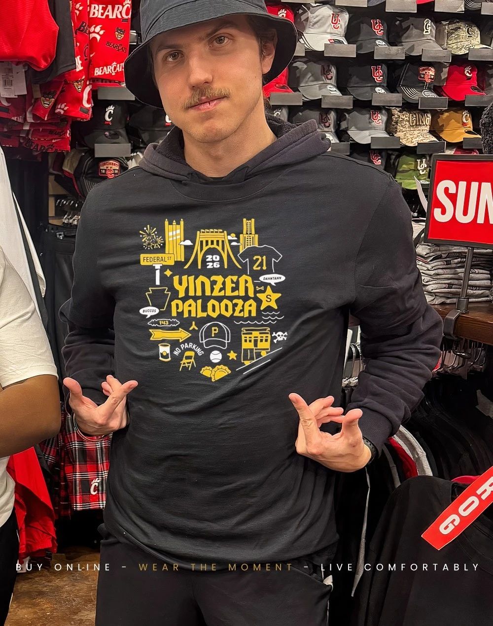 Pittsburgh Pirates Yinzerpalooza Weekend 2026 shirt