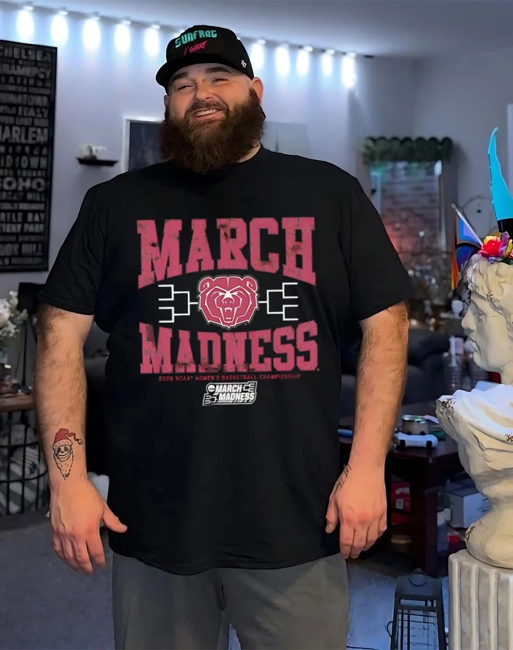 Missouri State Lady Bears WBB 2026 March Madness logo shirt