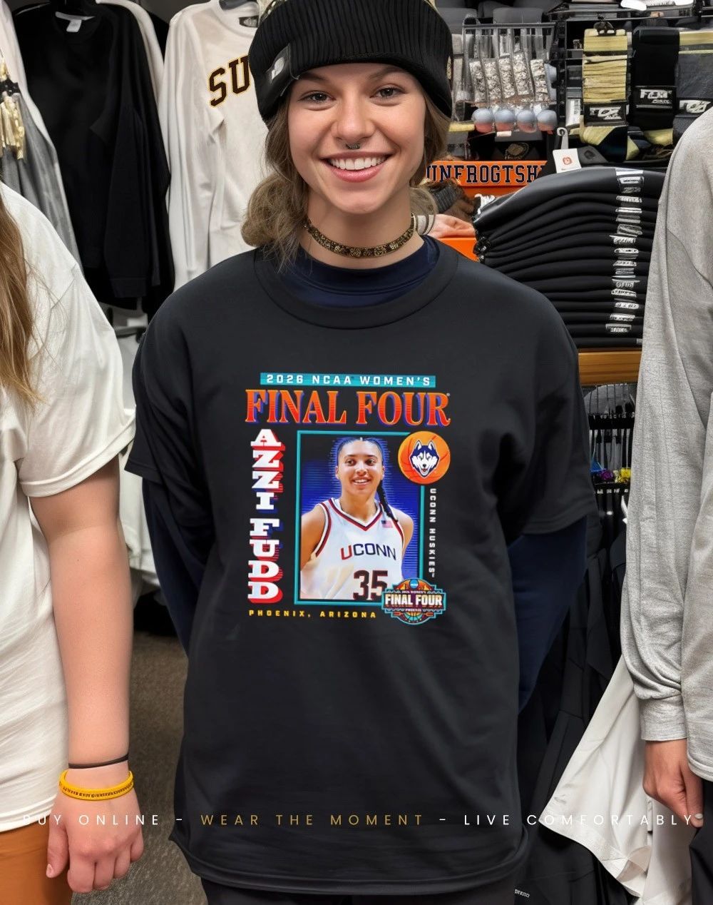 Azzi Fudd UConn Women’s Basketball 2026 Final Four March Madness shirt