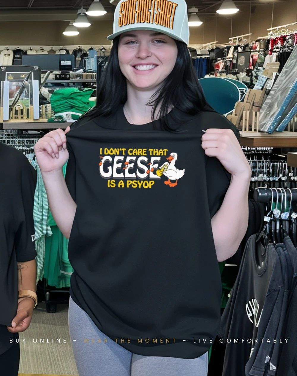 I Don’t Care That Geese Is A Psyop shirt