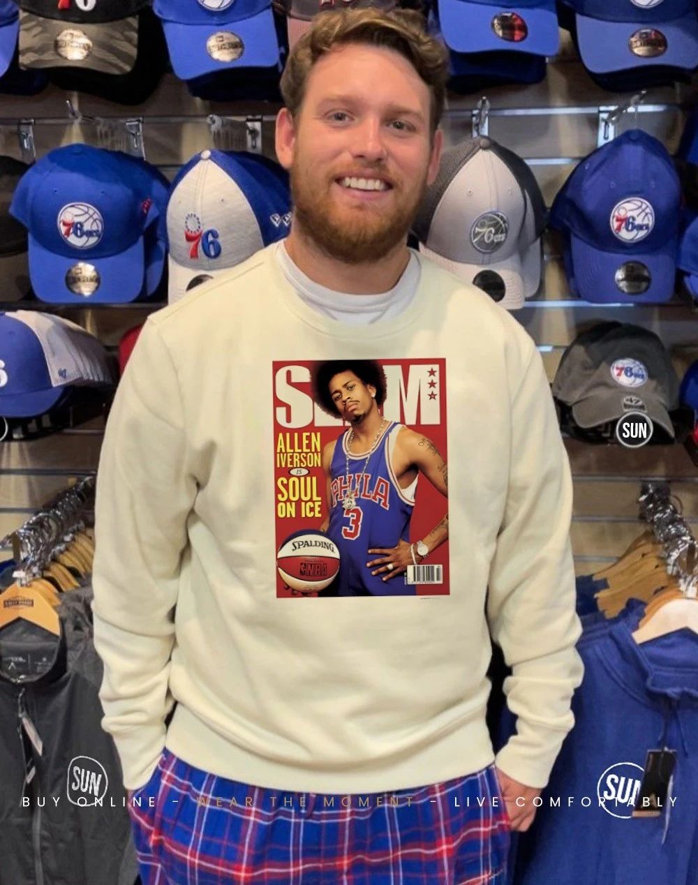 Allen Iverson Soul On Ice Slam shirt