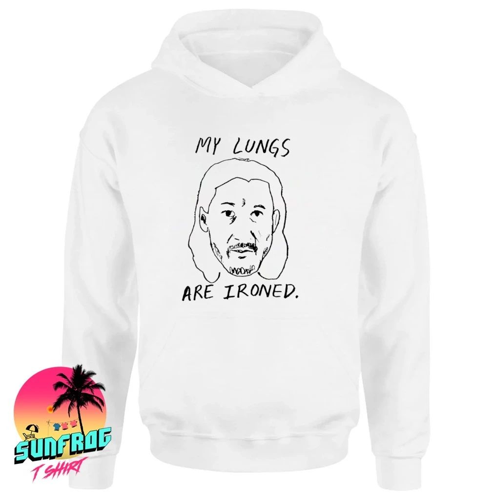My Lungs Are Ironed paint shirt