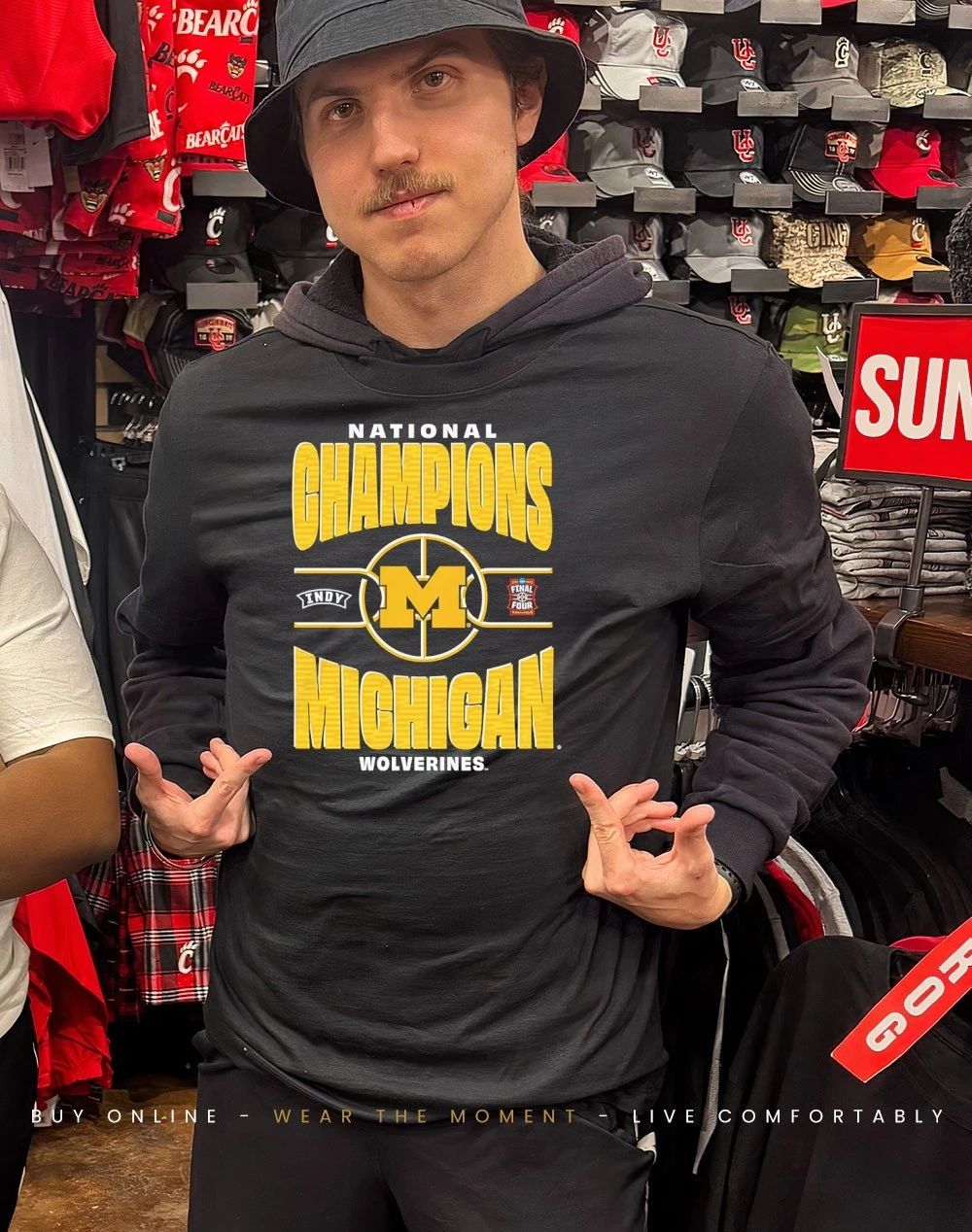 2026 Michigan Wolverines NCAA Men’s Basketball National Champions Bracket shirt