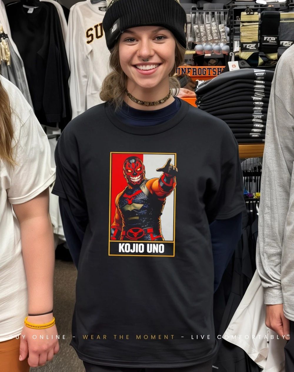 Kojio Uno Kojio’s World graphic shirt