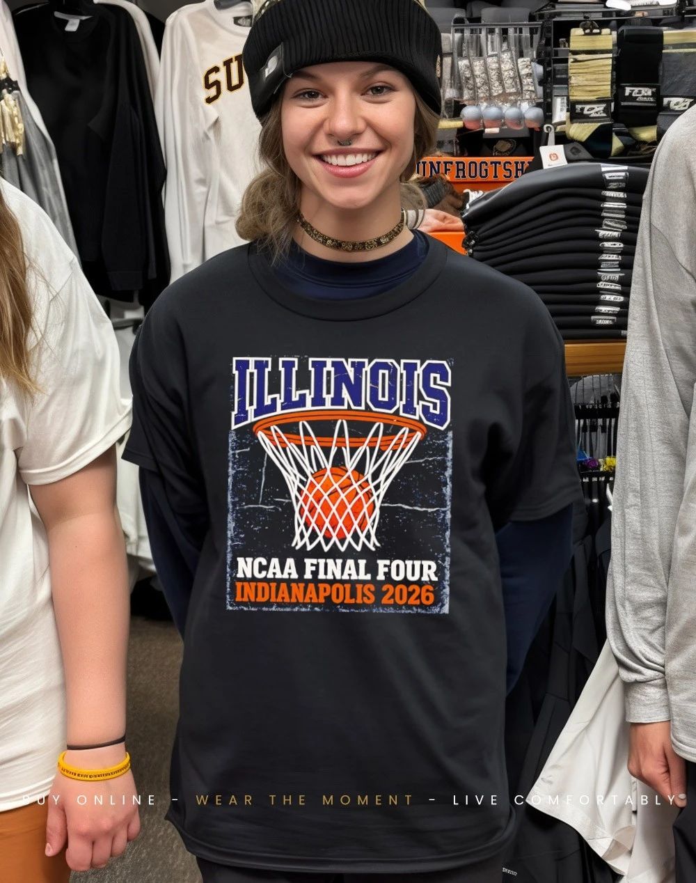 Illinois Ncaa Final Four Indianapolis 2026 Basketball shirt