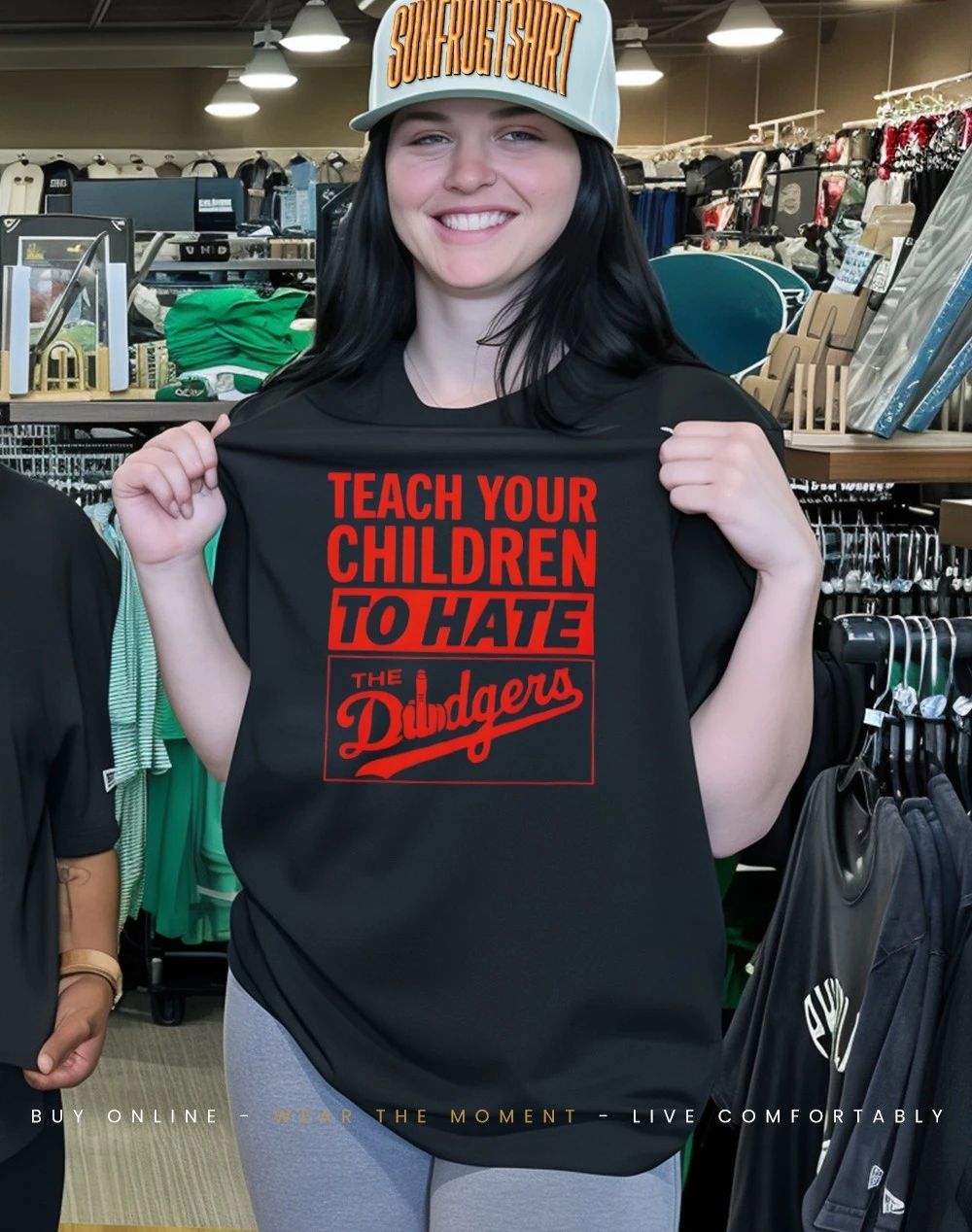Teach your children to hate the Dodgers shirt