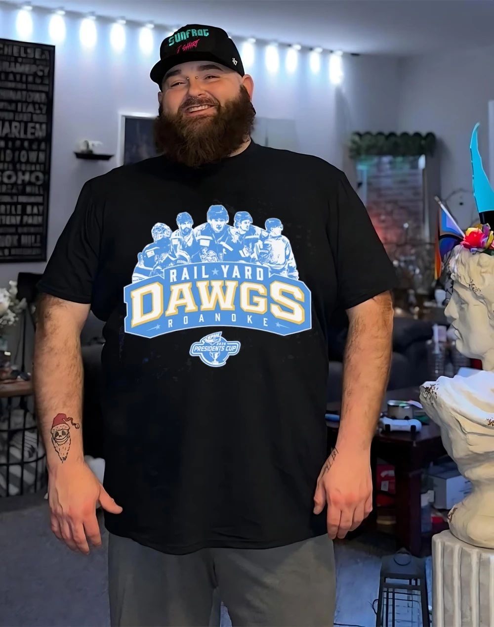 Roanoke Rail Yard Dawgs 2026 Presidents Cup Playoffs shirt
