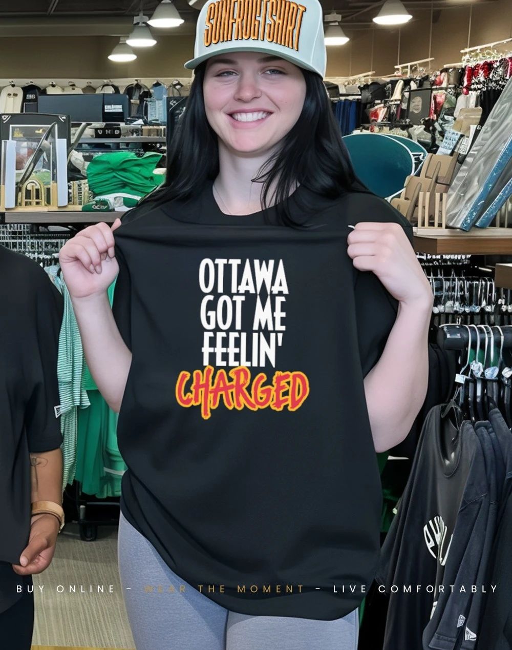 Ottawa got me feelin Charged hockey shirt