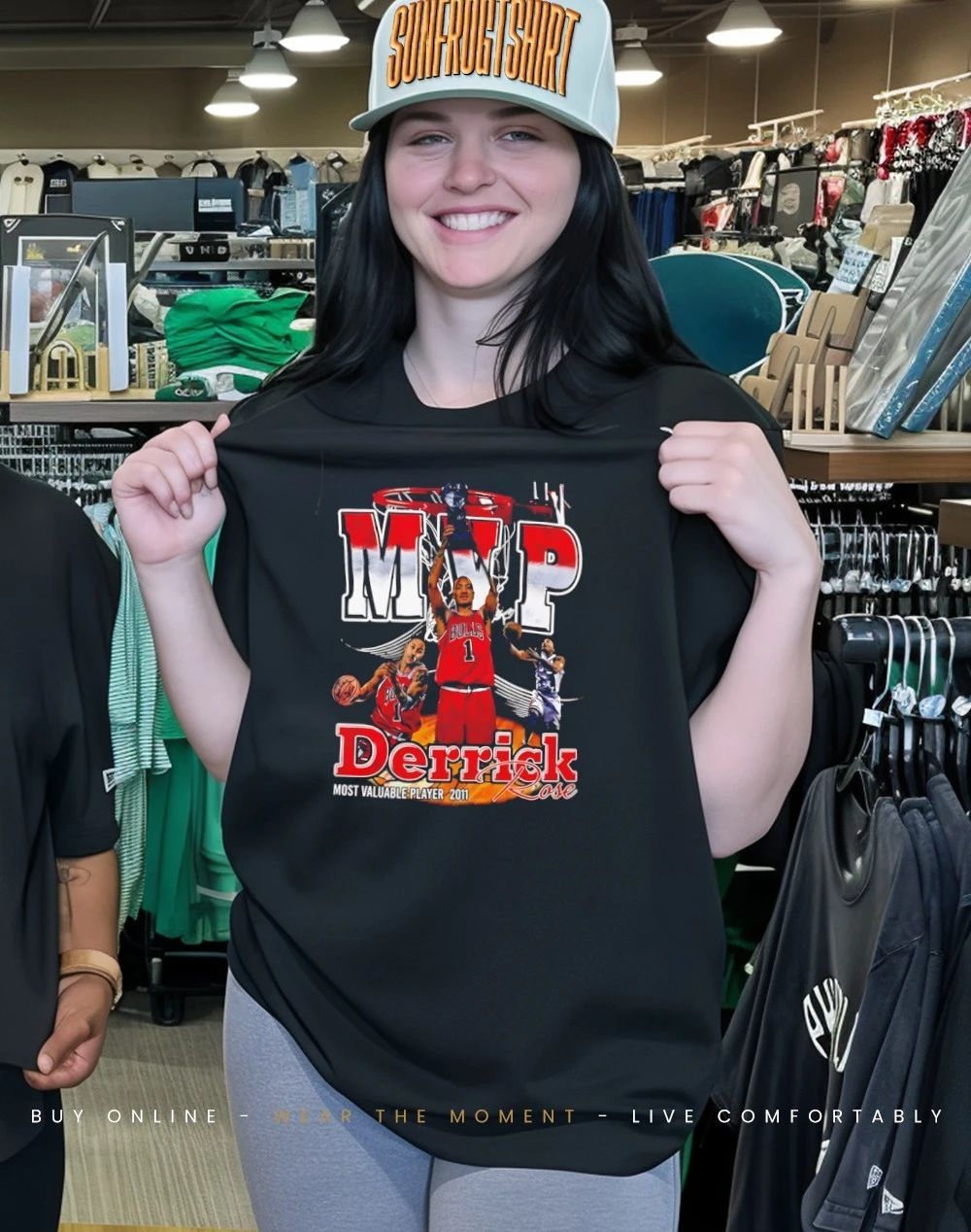 Pete Crow-Armstrong Wearing Derrick Rose MVP shirt