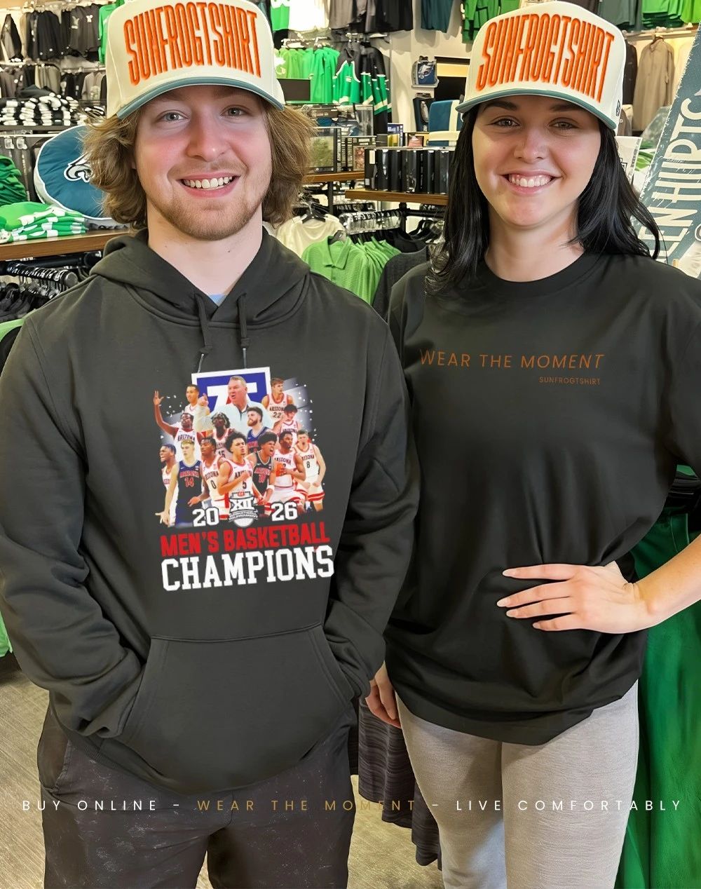 Arizona Wildcats Big 12 Champs all team 2026 shirt