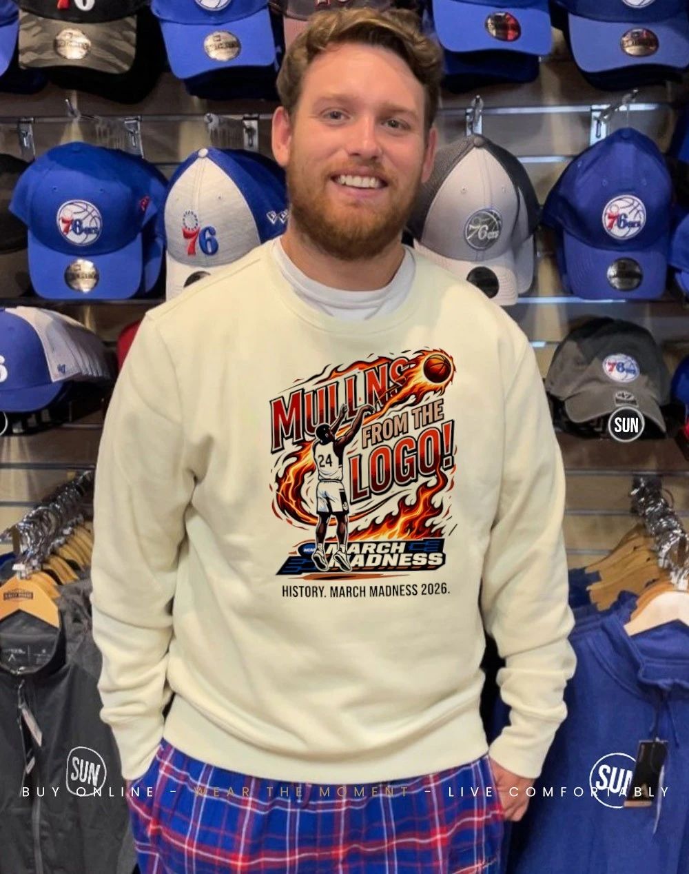 Braylon Mullins From The Logo UConn Huskies history March Madness 2026 shirt