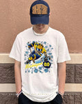 Michigan Wolverines player caricature 2026 shirt