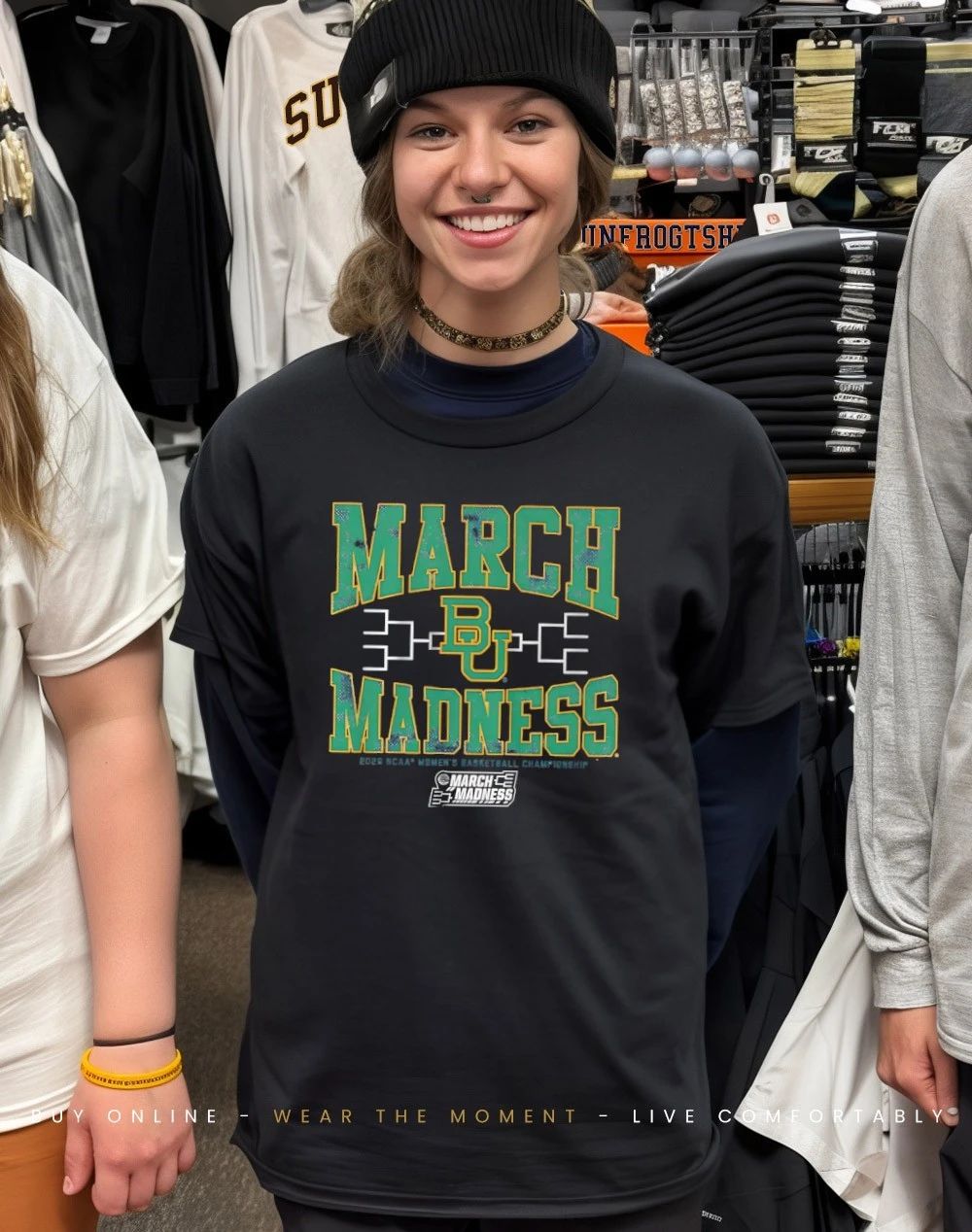 Baylor Bears WBB 2026 NCAA March Madness shirt