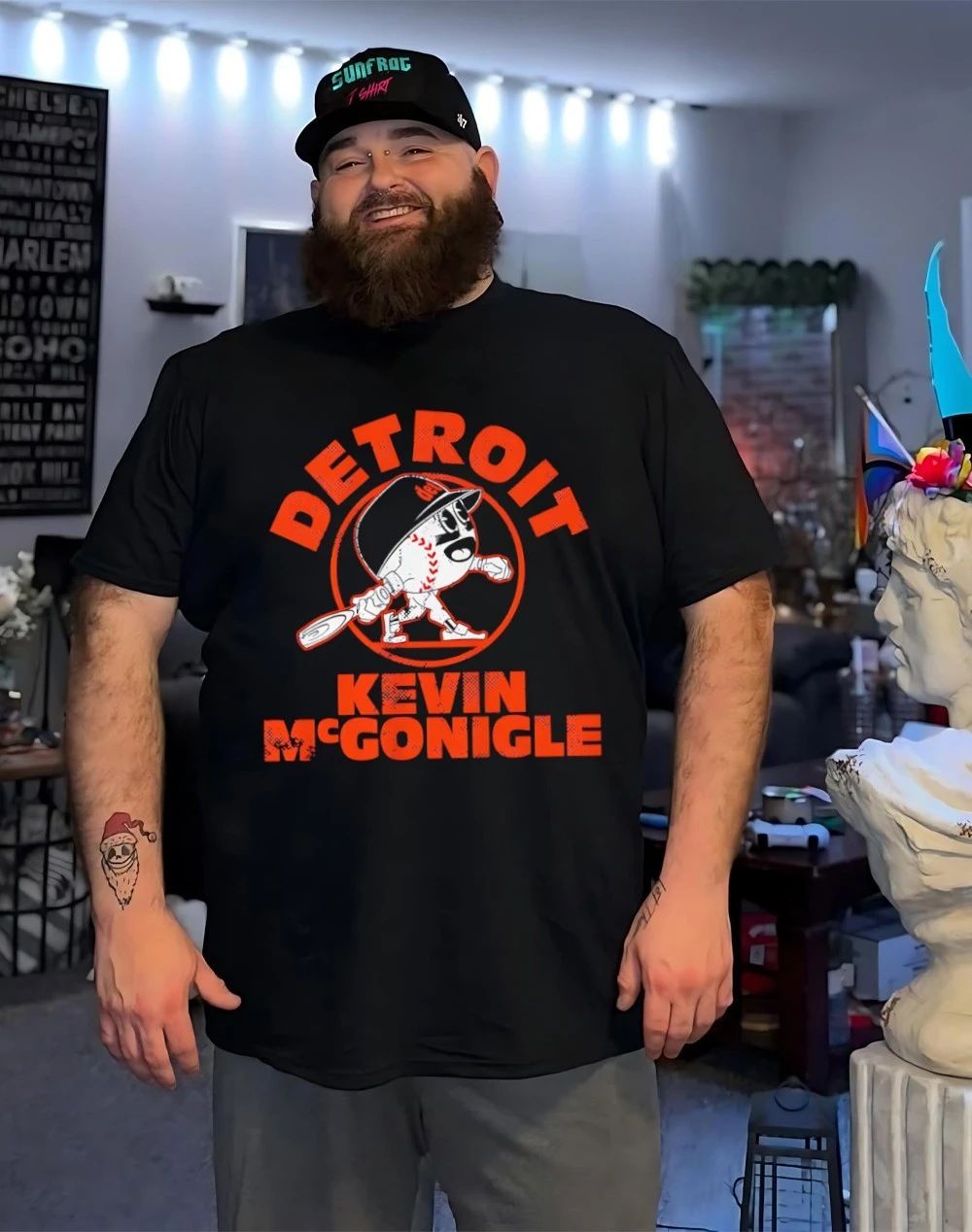Kevin McGonigle Detroit Tigers Baseball Buddies cartoon shirt