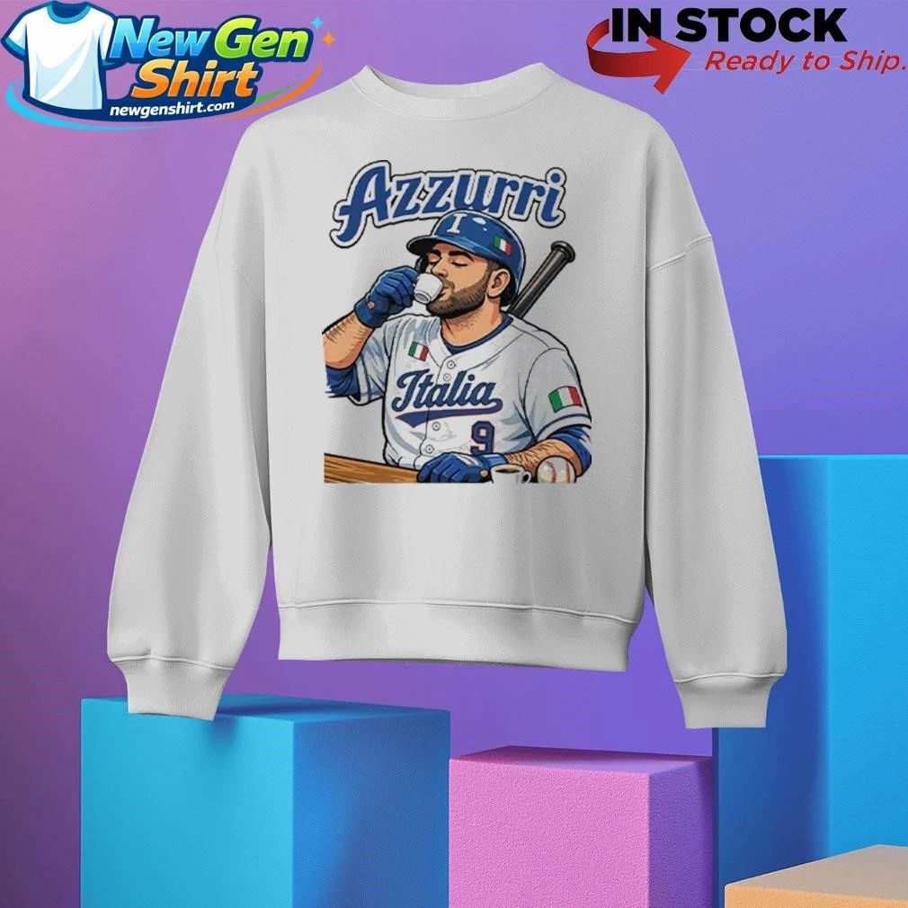 Italia WBC Baseball Azzurri Vinnie Pasquantino Shirt